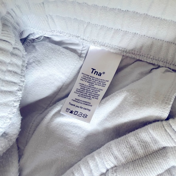 Aritzia Tna Cozy Fleece Boyfriend Sweatpants sz Small - Picture 10 of 11